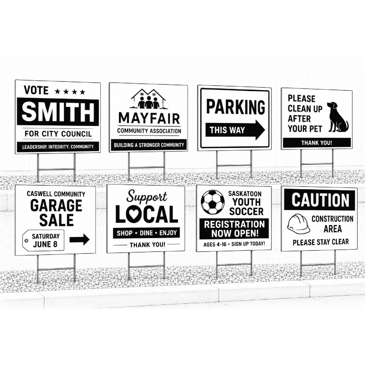 Lawn Signs Saskatoon